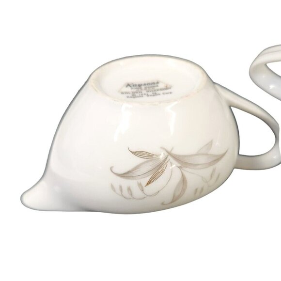 Kaysons Fine China Golden Rhapsody Sugar Bowl & Creamer Set Floral Design - Picture 6 of 12